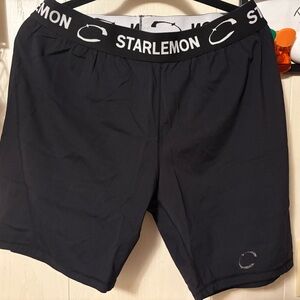 Starlemon two pack of Black Bike Shorts